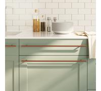 vidaXL Cabinet Handles 10 pcs Bronze 480 mm Stainless Steel