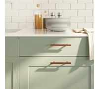 vidaXL Cabinet Handles 10 pcs Bronze 96 mm Stainless Steel