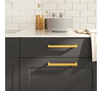 vidaXL Cabinet Handles 10 pcs Gold 192 mm Stainless Steel