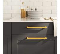 vidaXL Cabinet Handles 10 pcs Gold 224 mm Stainless Steel