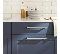 vidaXL Cabinet Handles 10 pcs Silver 224 mm Stainless Steel