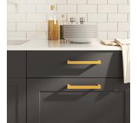 vidaXL Cabinet Handles 20 pcs Gold 160 mm Stainless Steel