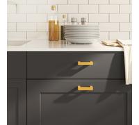 vidaXL Cabinet Handles 20 pcs Gold 64 mm Stainless Steel
