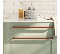 vidaXL Cabinet Handles 5 pcs Bronze 480 mm Stainless Steel