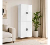 vidaXL Cabinet Set 2 pcs 66 x 34.5 x 89.5 cm Engineered Wood