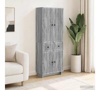 vidaXL Cabinet Set 2 pcs 66 x 34.5 x 90 cm Engineered Wood