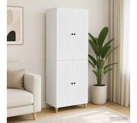 vidaXL Cabinet Set 2 pcs 66 x 34.5 x 90 cm Engineered Wood