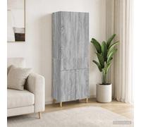 vidaXL Cabinet Set 2 pcs 66 x 34.5 x 90 cm Engineered Wood