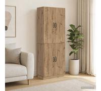vidaXL Cabinet Set 2 pcs Artisan Oak Engineered Wood