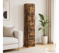 vidaXL Cabinet Set 2 pcs Smoked Oak 33 x 34.5 x 87 cm Engineered Wood