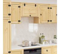 vidaXL Cabinet SKI Honey Brown 60 x 32 x 40 cm Solid Pine Wood