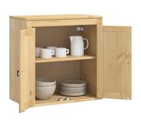 vidaXL Cabinet SKI Honey Brown 60 x 32 x 60 cm Solid Pine Wood