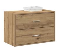 vidaXL Cabinet with 2 Drawers Artisan Oak 60x31x40 cm Engineered Wood