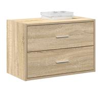 vidaXL Cabinet with 2 Drawers Sonoma Oak 60x31x40 cm Engineered Wood