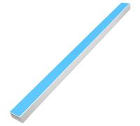 vidaXL Self-Adhesive PVC Cable Trunking - 50x25 mm, 10m Wire Management/Cover, Easily Cuttable, Paintable, For Organized Home/Office