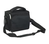 vidaXL Camera Bag with Waterproof Cover Black Oxford Fabric