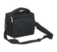 vidaXL Camera Bag with Waterproof Cover Camera Backpack Black Oxford Fabric