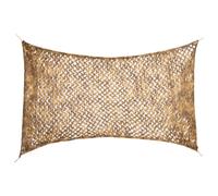 vidaXL Camouflage Net with Storage Bag 292x213 cm Sand