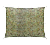 vidaXL 2x4m Lightweight Camouflage Net in Green with Storage Bag - Durable, Water and UV- for Outdoor Adventure