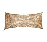 vidaXL Camouflage Net with Storage Bag 409x206 cm Sand