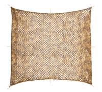 vidaXL Camouflage Net with Storage Bag 416x402 cm Sand