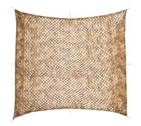vidaXL Camouflage Net with Storage Bag 521x493 cm Sand