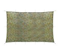 Camouflage Net 6 x 7 m Green Polyester Oxford Fabric UV Waterproof Storage Bags