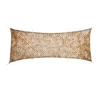 vidaXL Camouflage Net - Portable UV-Resistant Camo Netting, Sand 721x294 cm, Ideal for Hunting, Camping, Outdoor Sunshade, with Storage Bag