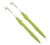 vidaXL Camping Chair Parasols 2 pcs Green 105 cm