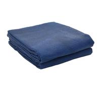 vidaXL Camping Floor Mat Blue 4x2.5m - UV-Resistant, Anti-Skid Polyester Net, PVC Coating, Foldable Ground Sheet for Outdoor & Indoor Use