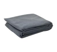 vidaXL Camping Floor Mat in Anthracite - Polyester & PVC, 4x2.5m, Breathable, Skid- Surface for Outdoor/Indoor Use