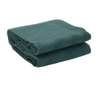 vidaXL Camping Floor Mat 6x3m - UV-Resistant Polyester with PVC Foam, Green, Cut-to-Fit, Anti-Skid Grid Design for Outdoor/Indoor Use