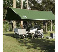 vidaXL Camping Tarp Green 500x294 cm Waterproof, Green