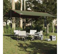 vidaXL Camping Tarp Olive Green 506x306 cm Waterproof