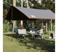 vidaXL Camping Tarp Orange 430x380x210 cm Waterproof