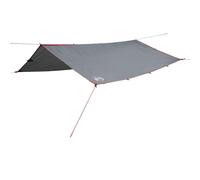 vidaXL Camping Tarp Tarpaulin Shelter Sunshade Grey and Orange Waterproof