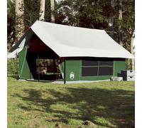 vidaXL Camping Tent 5-Person Green Waterproof UK