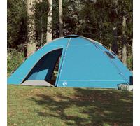 vidaXL Camping Tent 8-Person Blue Waterproof