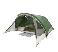 vidaXL Camping Tent Cabin 4-Person Green Waterproof