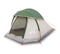 vidaXL Camping Tent Dome 1-Person Lightweight Tent Dome Tent Green Waterproof