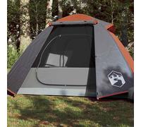 vidaXL Camping Tent Dome 2-Person Orange Waterproof