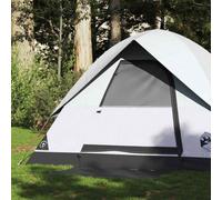 (white blackout, 2-person) vidaXL Family Tent Dome 6-Person Dome Tent White Blackout Fabric Waterproof