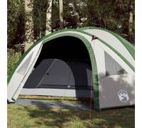 vidaXL Camping Tent Dome 4-Person Green Waterproof