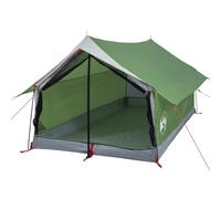 vidaXL Camping Tent 2-Person Green Waterproof
