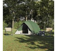 vidaXL Camping Tent Green 320 x 275 x 190 cm Polyester