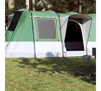vidaXL Camping Tent Tunnel 4-Person Green Waterproof