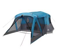 vidaXL Camping Tent with Porch, Dome Tent for 4-Person, Lightweight Instant Tent