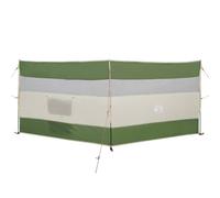 vidaXL Camping Windbreak Green 340x130 cm Waterproof