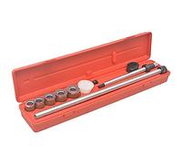 vidaXL Camshaft Bearing Tool - Universal Removal & Installation for Cars & Trucks, Heavy-Duty Metal/Plastic/Rubber, Includes Storage Case