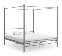Canopy Bed Frame Metal Bedroom Furniture Multi Colours Multi Sizes vidaXL